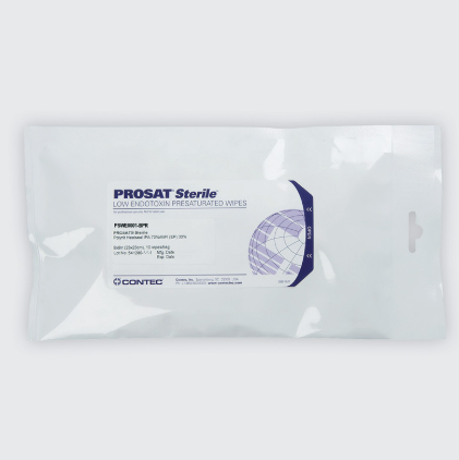 PANNO STERILE IN POLIESTERE PRESATURATO CON 70% IPA 30% WFI